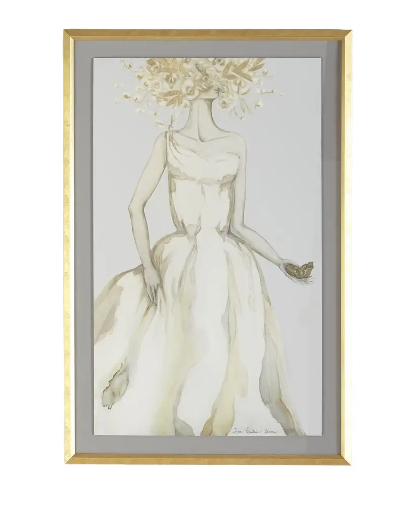 John-Richard Collection "Golden Femme I" Wall Art by Zana Ranđelović