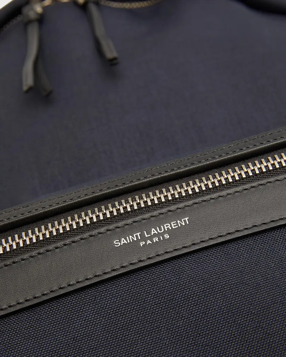 Saint Laurent Men's City Canvas Backpack | Thumbnail 5