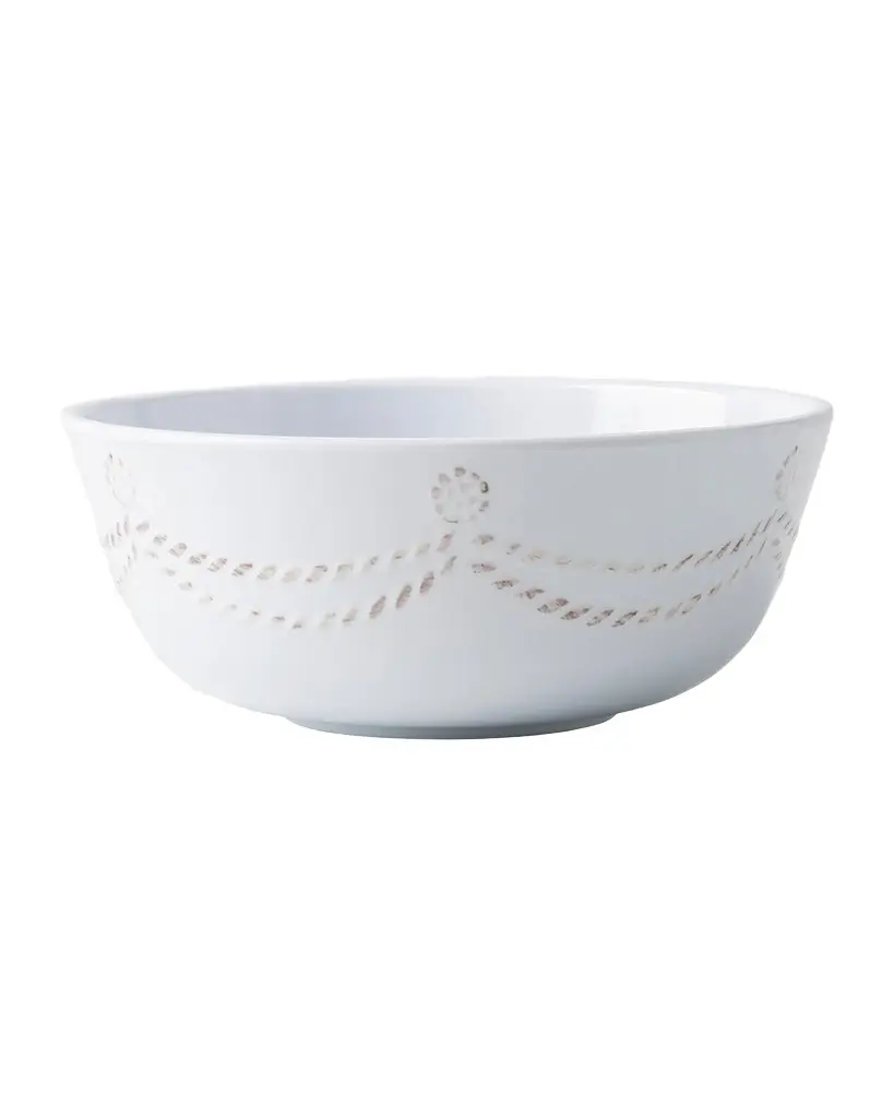 Juliska Berry & Thread Melamine Cereal/Ice Cream Bowl - Whitewash
