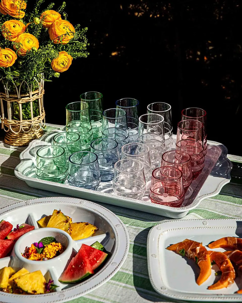 Juliska Amalia Clear Acrylic Goblet | Thumbnail 4