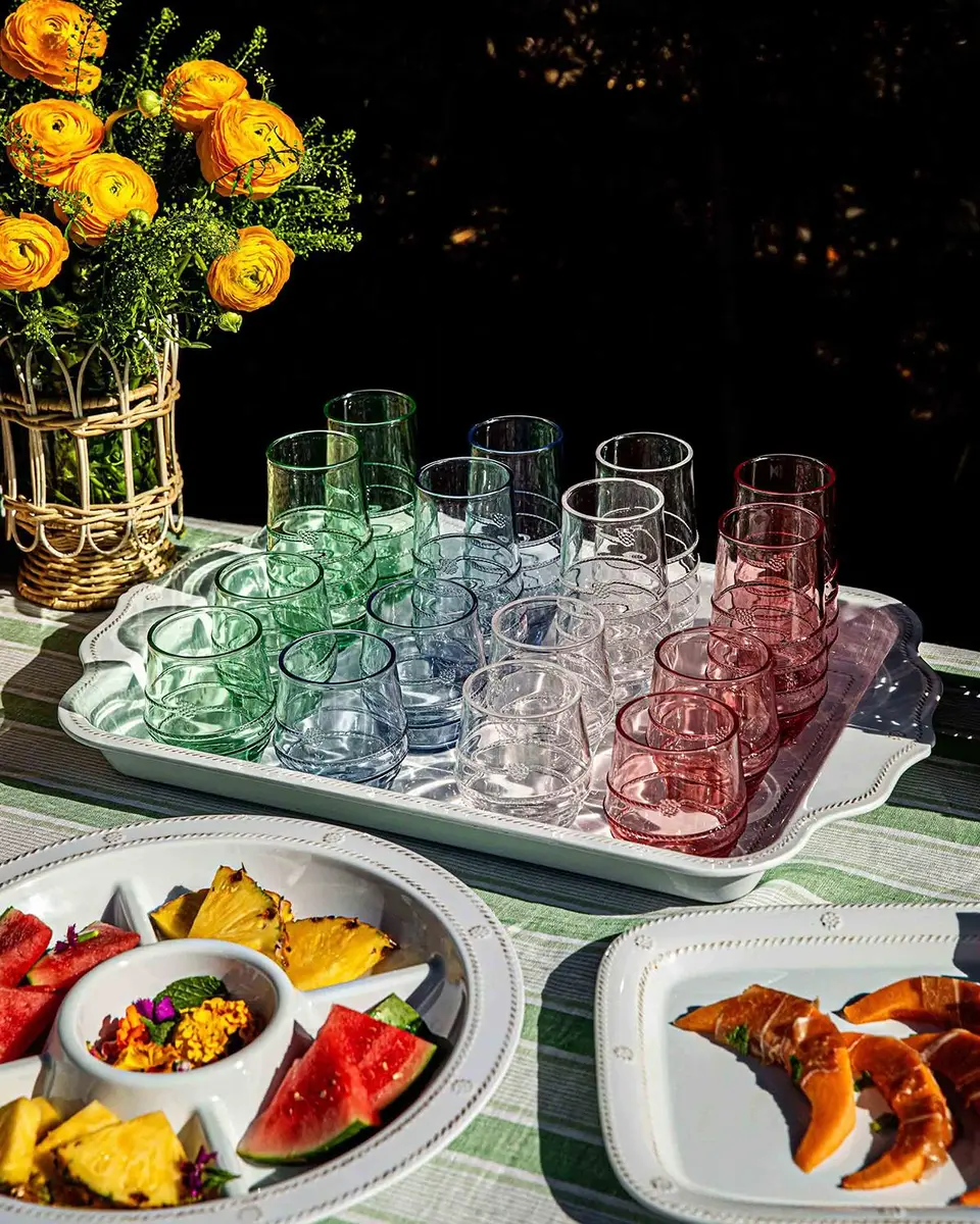 Juliska Amalia Clear Acrylic Large Tumbler | Thumbnail 6