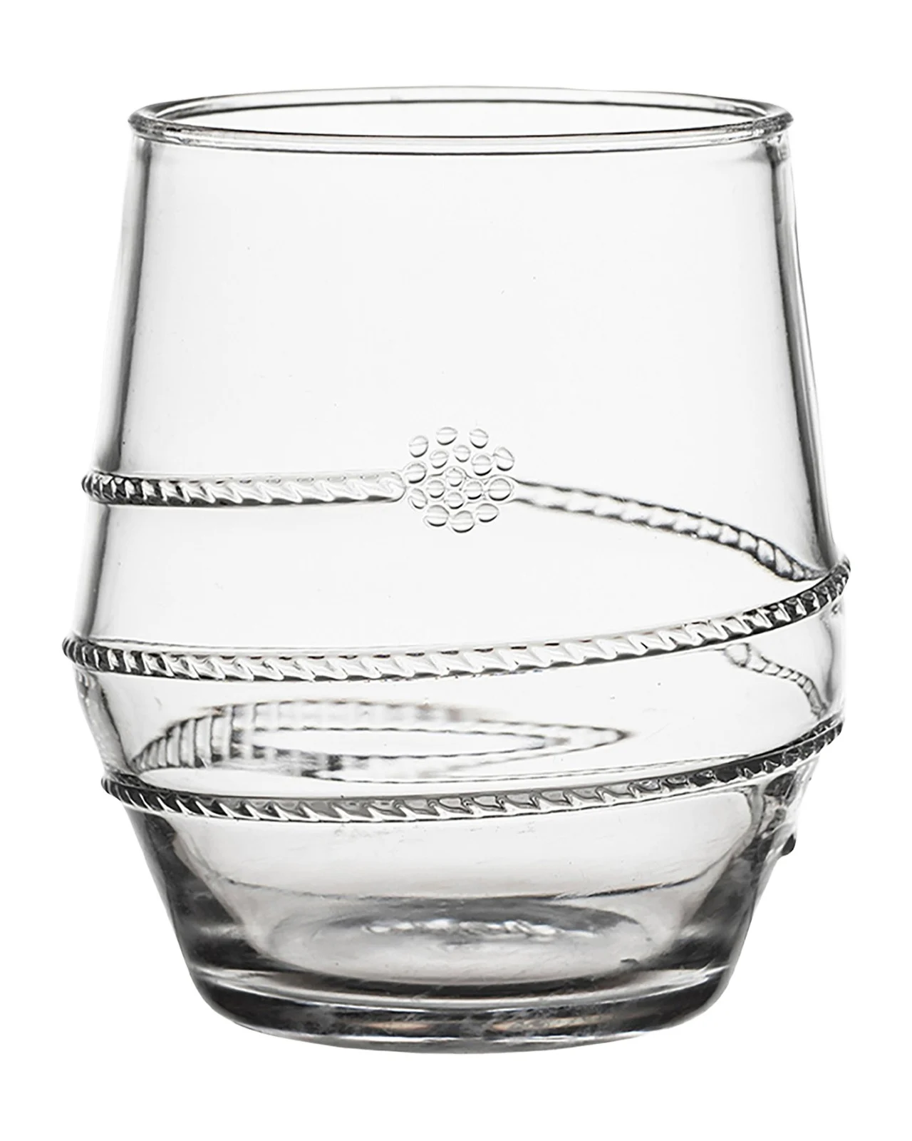 Juliska Amalia Clear Acrylic Stemless Tumbler