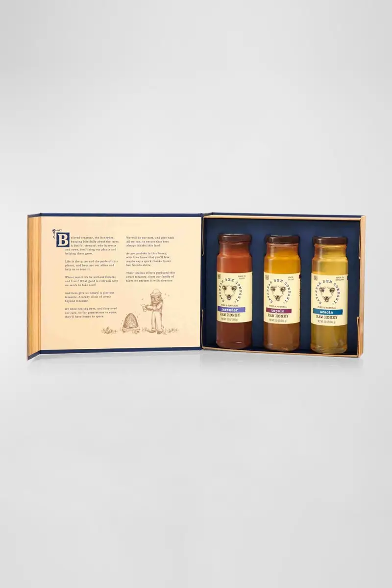 Savannah Bee Company Book Of Honey For A Sweet & Good Year 3-Piece Gift Set | Thumbnail 4 Savannah Bee Company Book Of Honey For A Sweet & Good Year 3-Piece Gift Set | Thumbnail 4