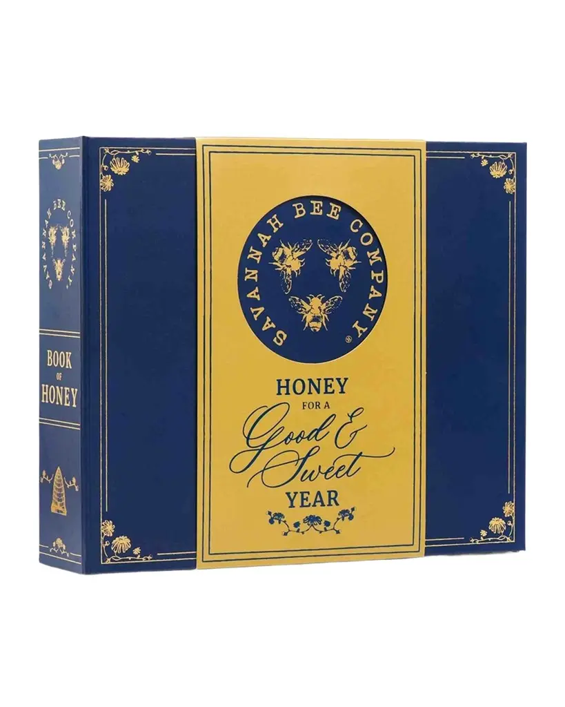 Savannah Bee Company Book Of Honey For A Sweet & Good Year 3-Piece Gift Set