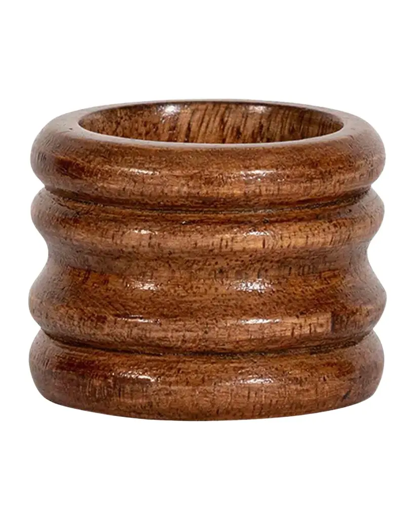 Bilbao Wood Napkin Ring