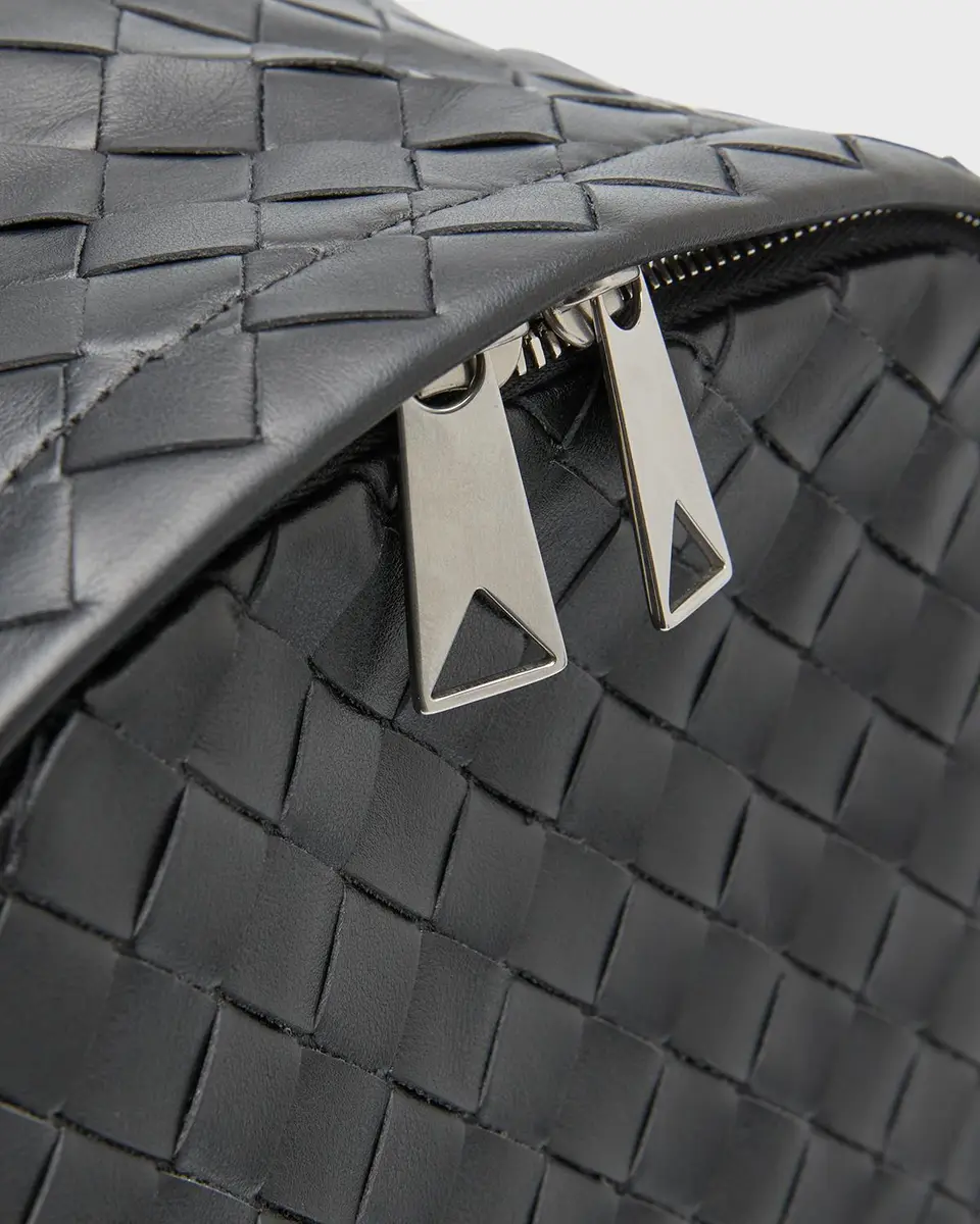 Bottega Veneta Men's Small Intrecciato Leather Backpack | Thumbnail 3 Bottega Veneta Men's Small Intrecciato Leather Backpack | Thumbnail 3