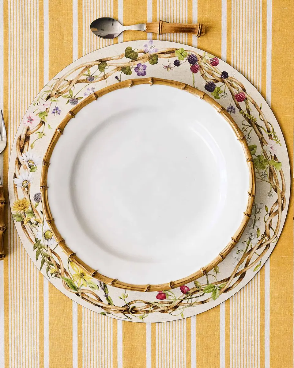 Juliska Meadow Walk Placemats, Set of 4 | Thumbnail 3