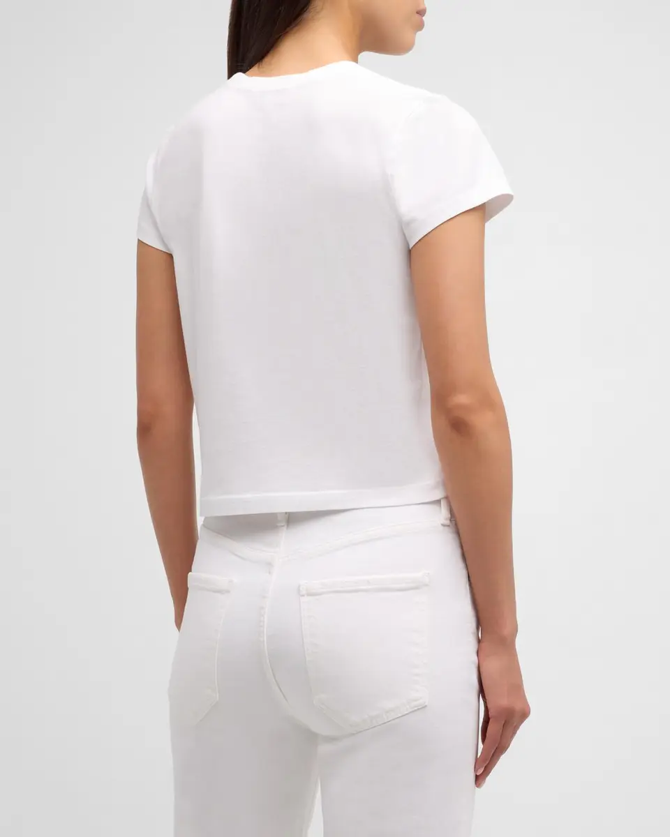AGOLDE Adine Cropped Short Sleeve Tee | Thumbnail 3 AGOLDE Adine Cropped Short Sleeve Tee | Thumbnail 3