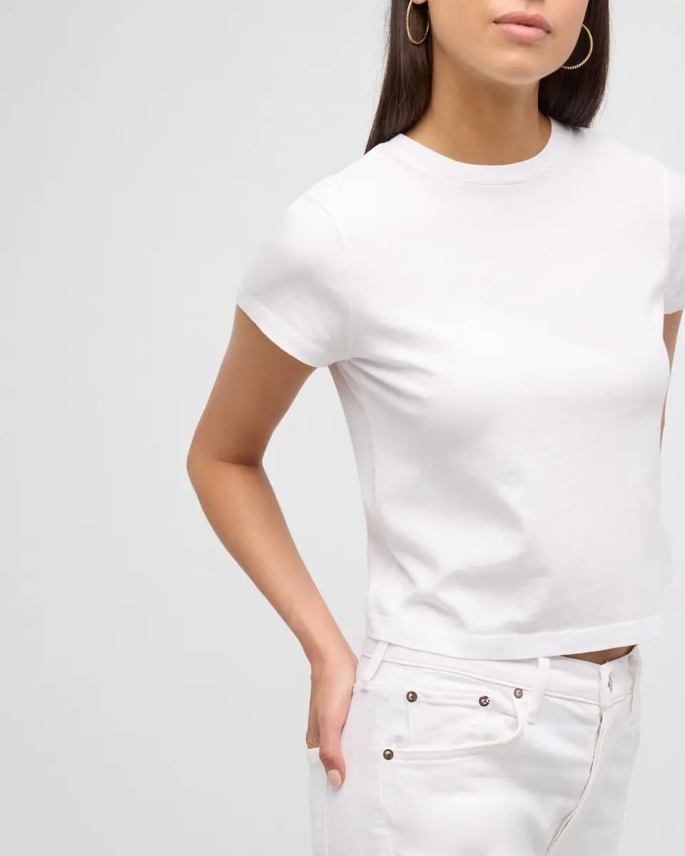 AGOLDE Adine Cropped Short Sleeve Tee | Thumbnail 7 AGOLDE Adine Cropped Short Sleeve Tee | Thumbnail 7