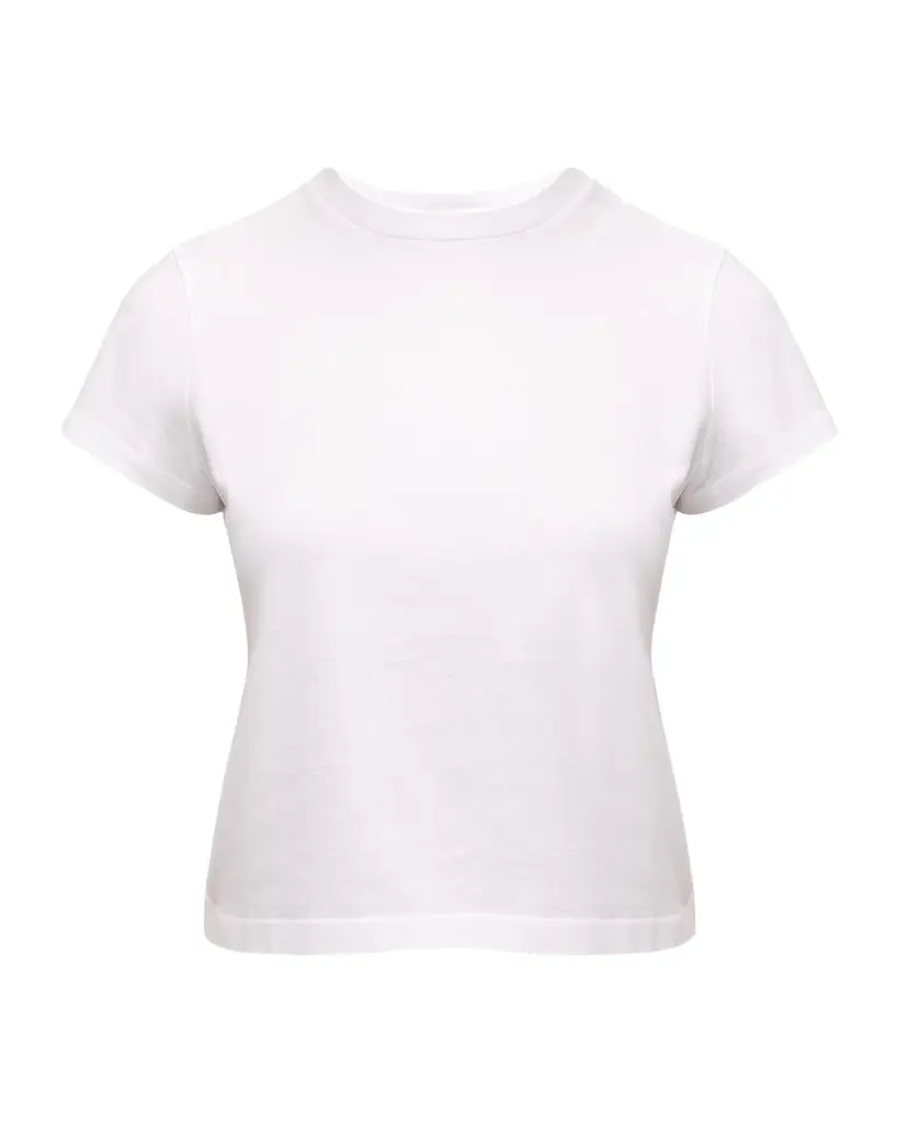 Adine Cropped Short Sleeve Tee Adine Cropped Short Sleeve Tee