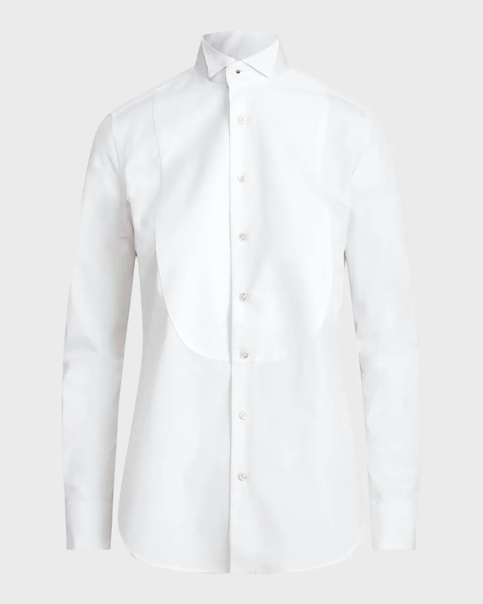 Ralph Lauren Collection Wing-Tip Collar Bib-Front Formal Shirt | Thumbnail 2 Ralph Lauren Collection Wing-Tip Collar Bib-Front Formal Shirt | Thumbnail 2