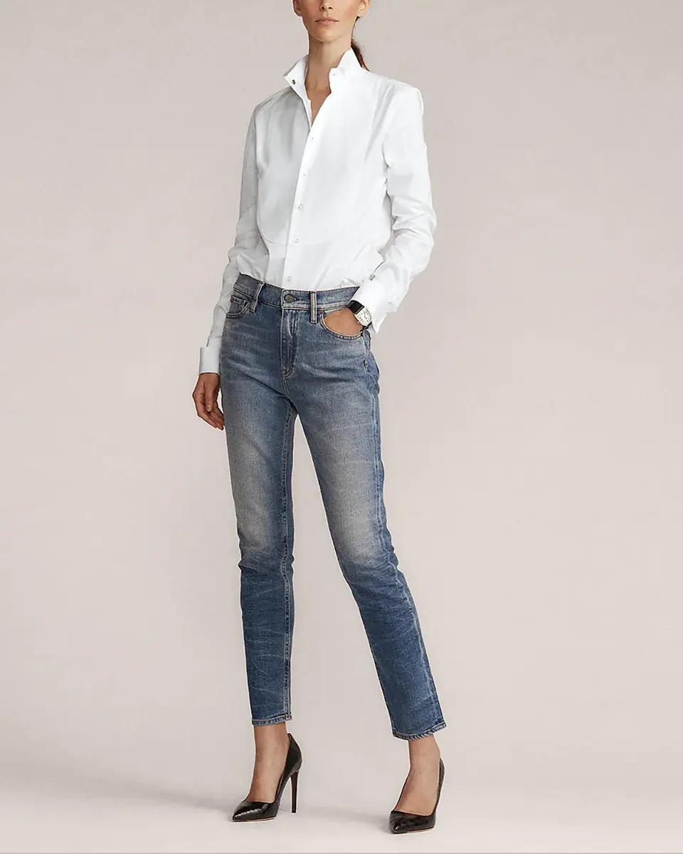 Ralph Lauren Collection Wing-Tip Collar Bib-Front Formal Shirt | Thumbnail 3 Ralph Lauren Collection Wing-Tip Collar Bib-Front Formal Shirt | Thumbnail 3