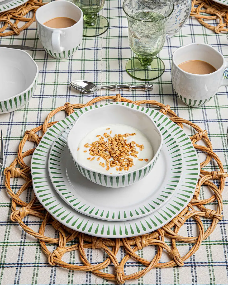 Juliska Provence Rattan Whitewash Placemats, Set of 4 | Thumbnail 5 Juliska Provence Rattan Whitewash Placemats, Set of 4 | Thumbnail 5