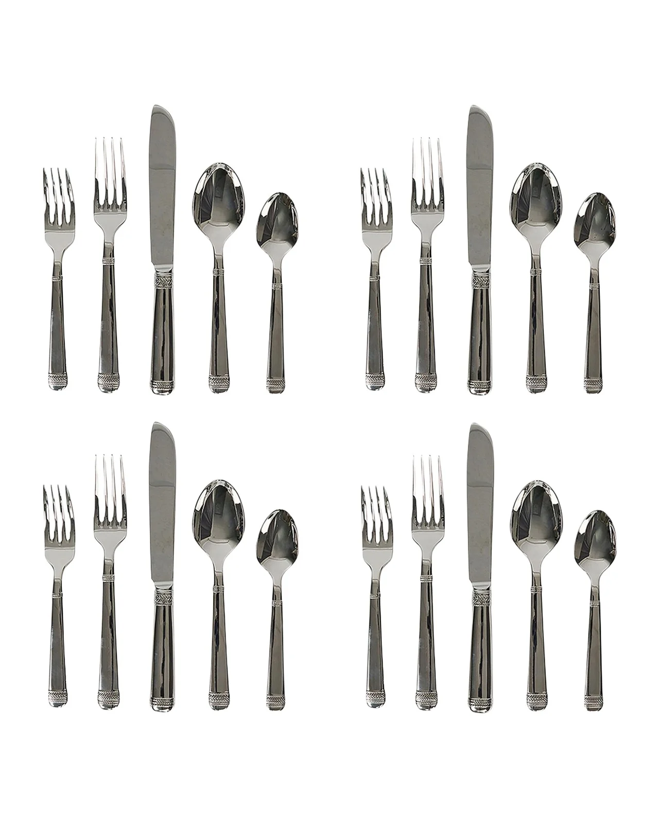 Le Panier Polished 20-Piece Flatware Set, Service for 4 Le Panier Polished 20-Piece Flatware Set, Service for 4