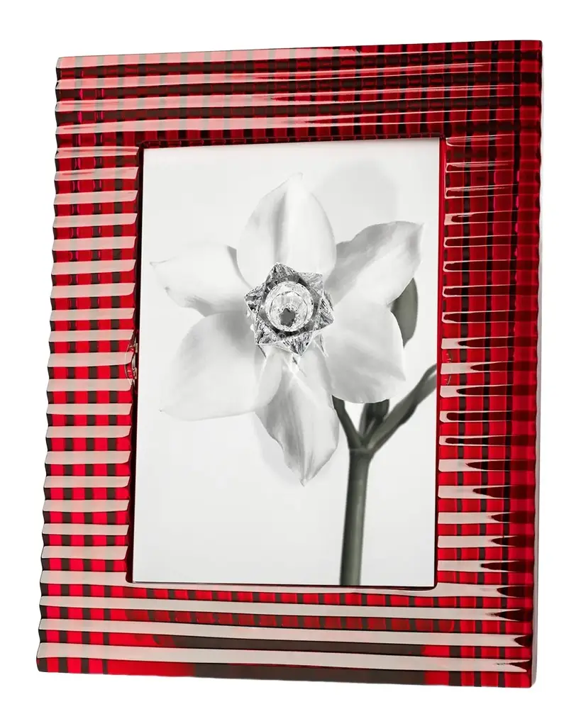 Eye Red Crystal Frame, 5" x 7"
