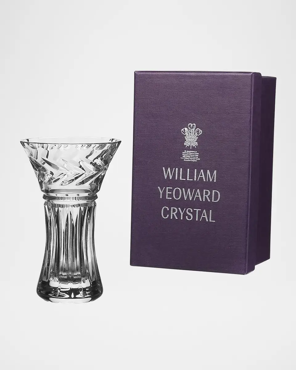 William Yeoward Crystal Rosie Posy Crystal Vase, 4.5" | Thumbnail 2