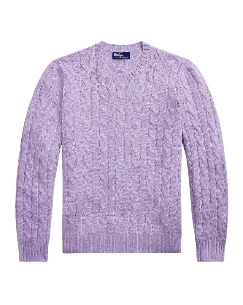 Men's Iconic Cable-Knit Cashmere Sweater Men's Iconic Cable-Knit Cashmere Sweater