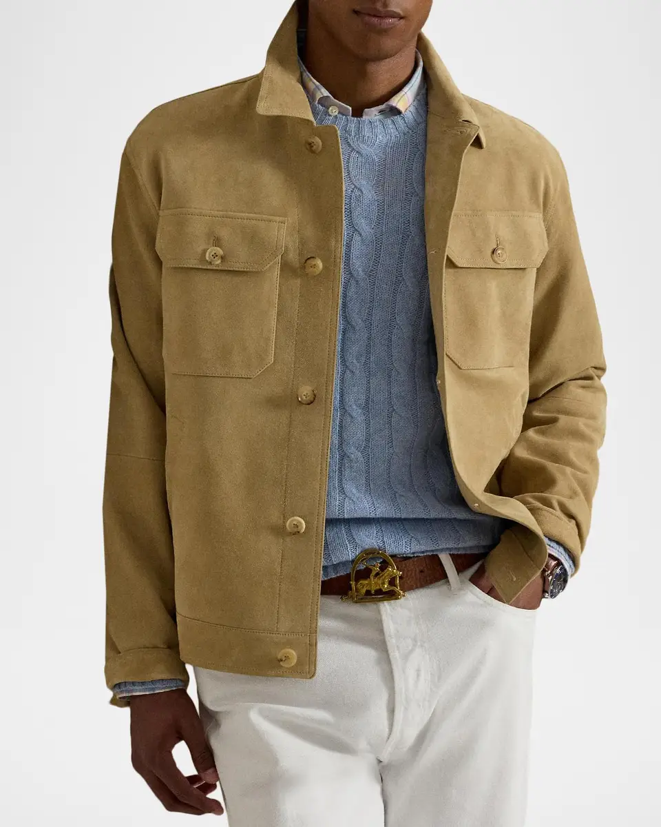 Polo Ralph Lauren Men's Iconic Cable-Knit Cashmere Sweater | Thumbnail 6 Polo Ralph Lauren Men's Iconic Cable-Knit Cashmere Sweater | Thumbnail 6