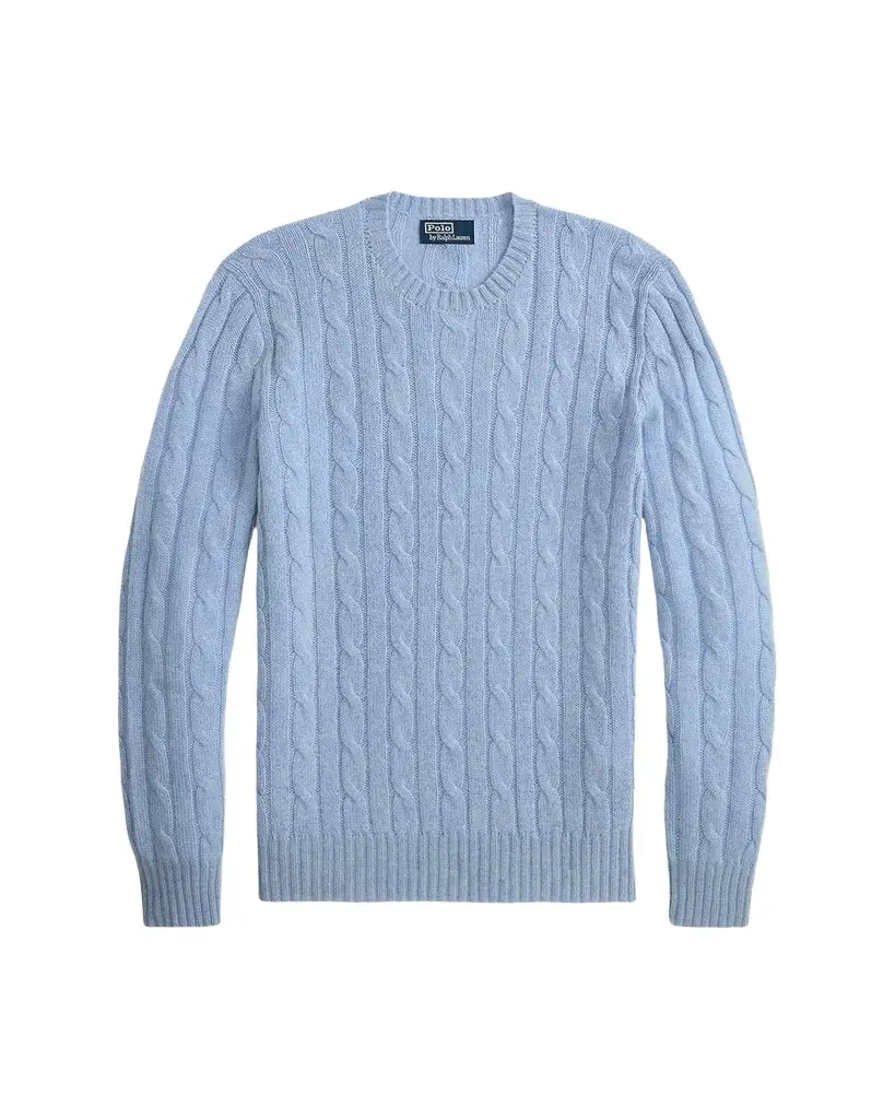 Men's Iconic Cable-Knit Cashmere Sweater