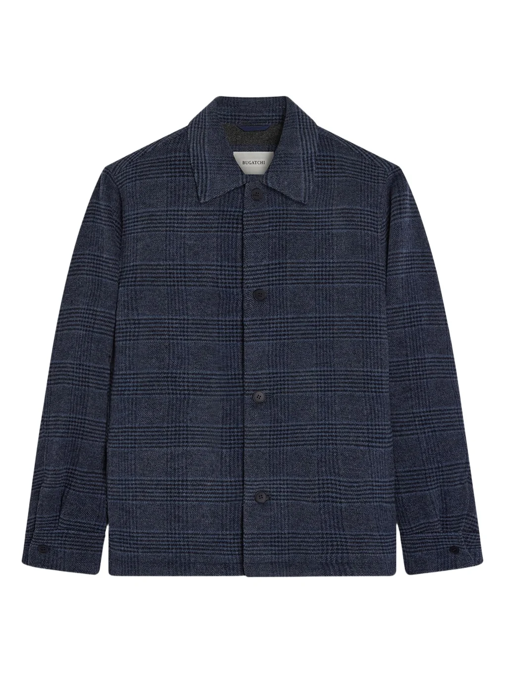 Men's Plaid Wool-Blend Jacket Men's Plaid Wool-Blend Jacket