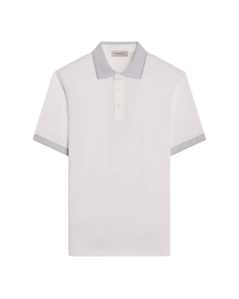 Men's Contrast Collar Cotton Polo Shirt Men's Contrast Collar Cotton Polo Shirt