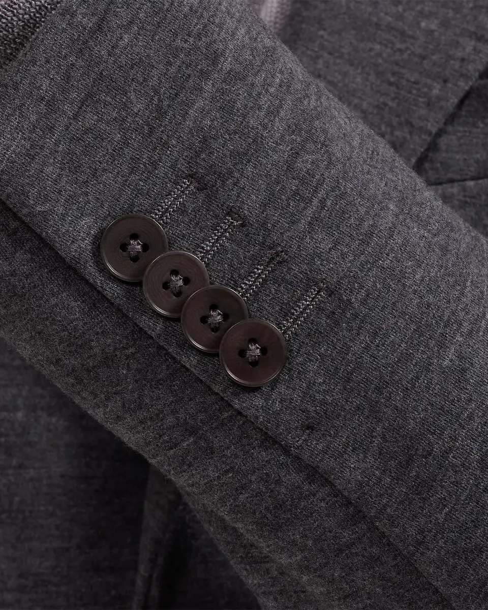 Bugatchi Men's Wool-Nylon Single-Breasted Blazer | Thumbnail 6 Bugatchi Men's Wool-Nylon Single-Breasted Blazer | Thumbnail 6