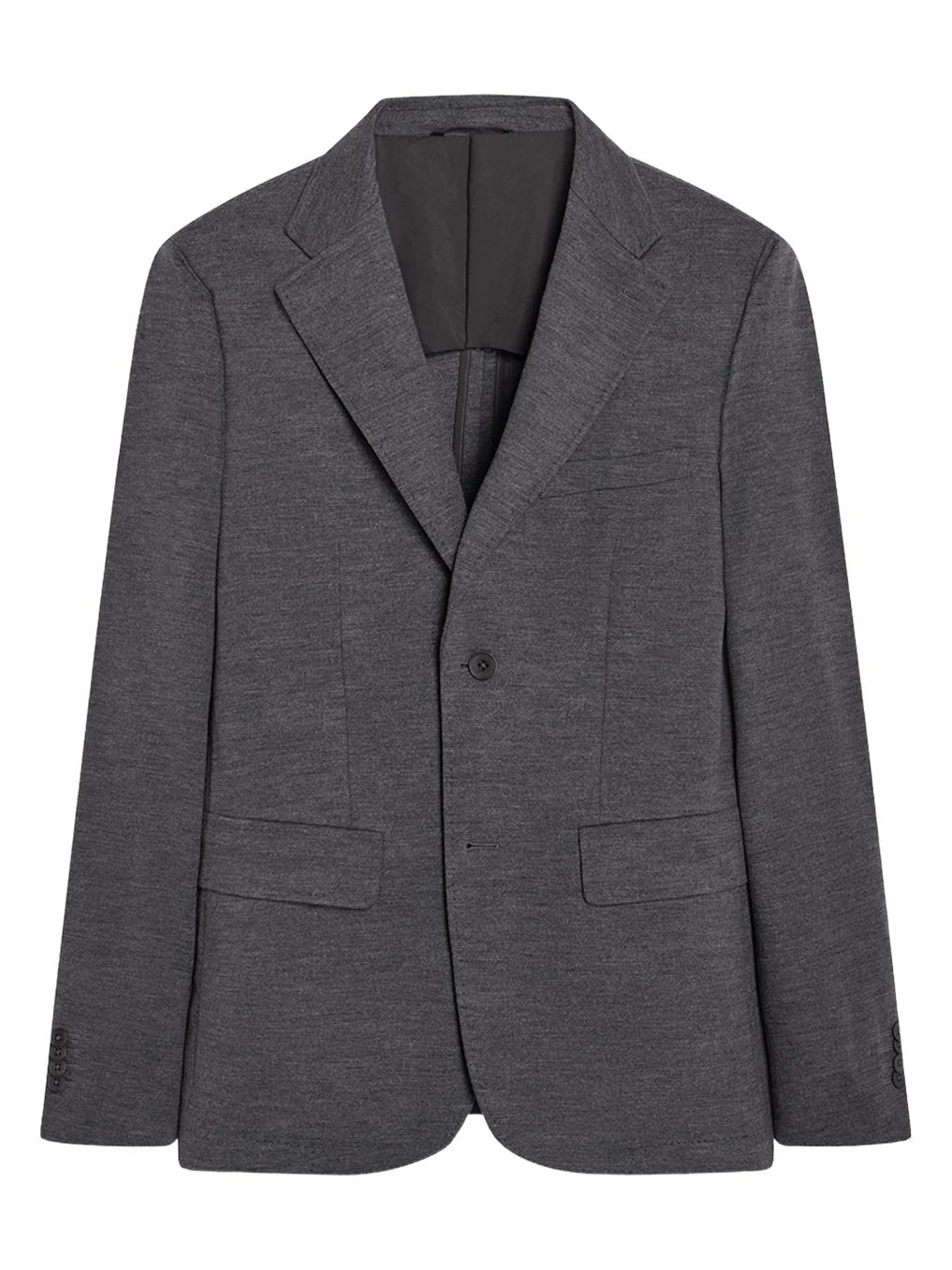 Men's Wool-Nylon Single-Breasted Blazer