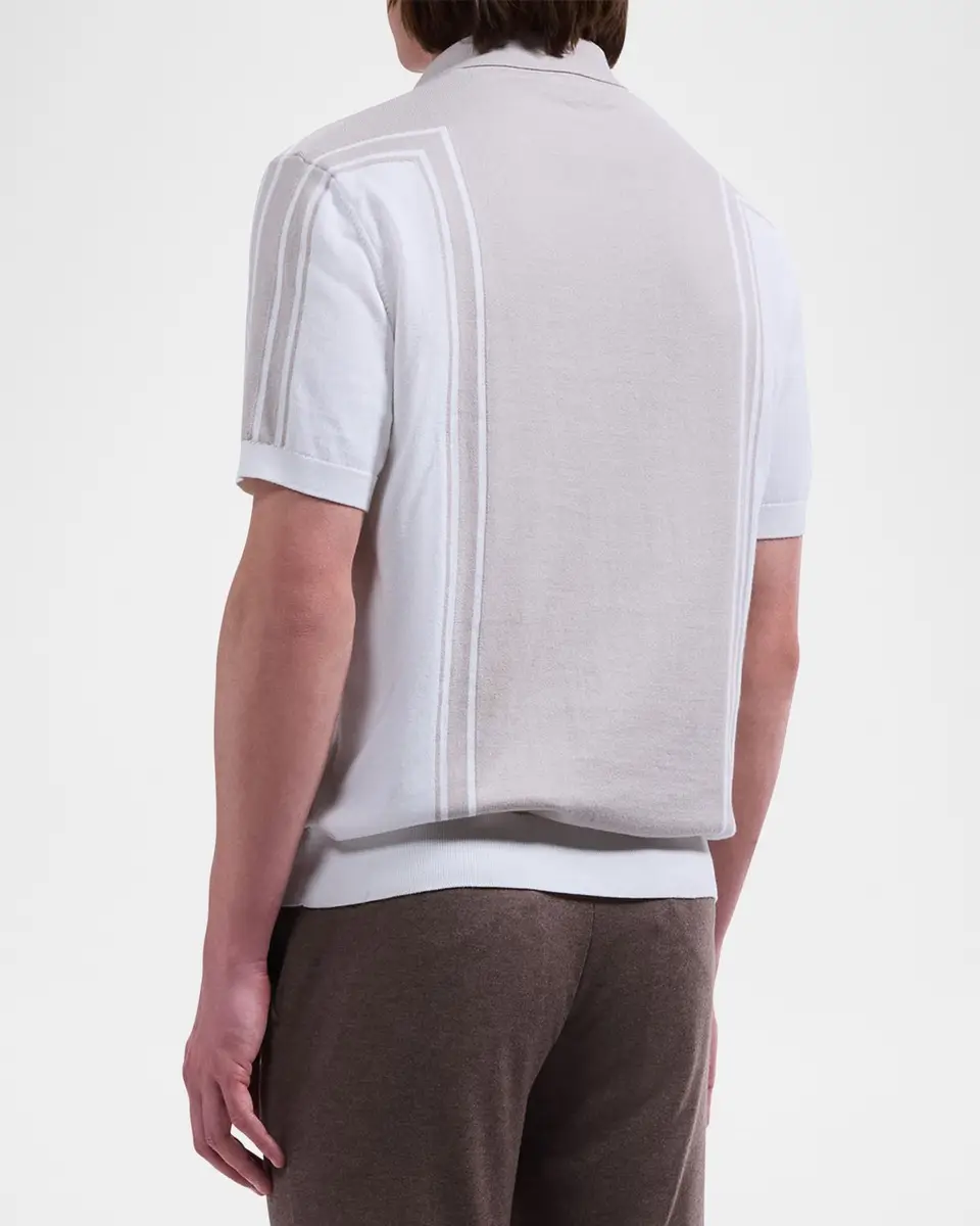 Bugatchi Men's Quarter-Zip Polo Sweater | Thumbnail 3
