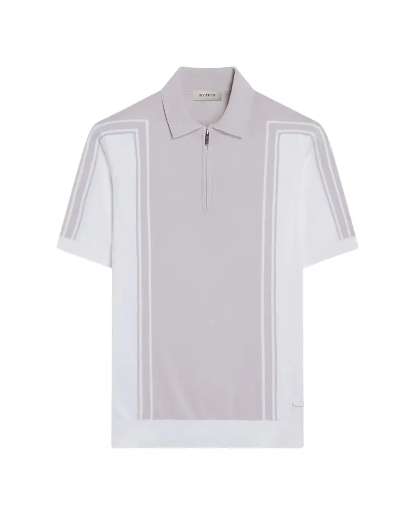 Bugatchi Men's Quarter-Zip Polo Sweater