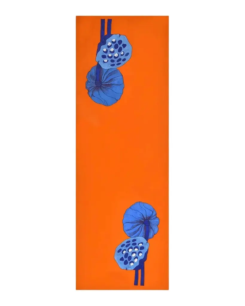 JANAVI INDIA Lotus Stem Merino Wool Scarf