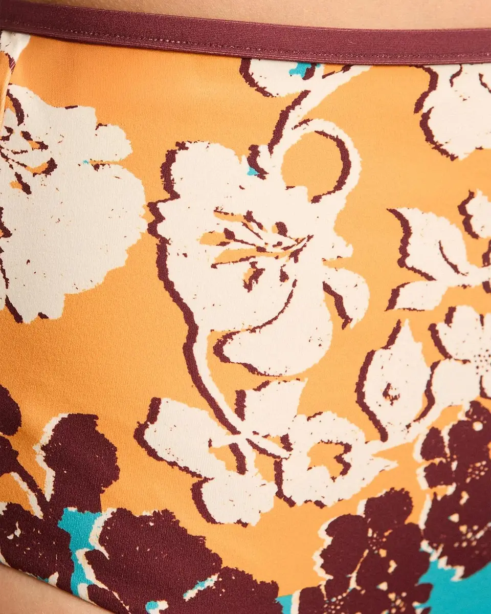 ALÉMAIS Splice Floral High-Rise Bikini Bottom | Thumbnail 5