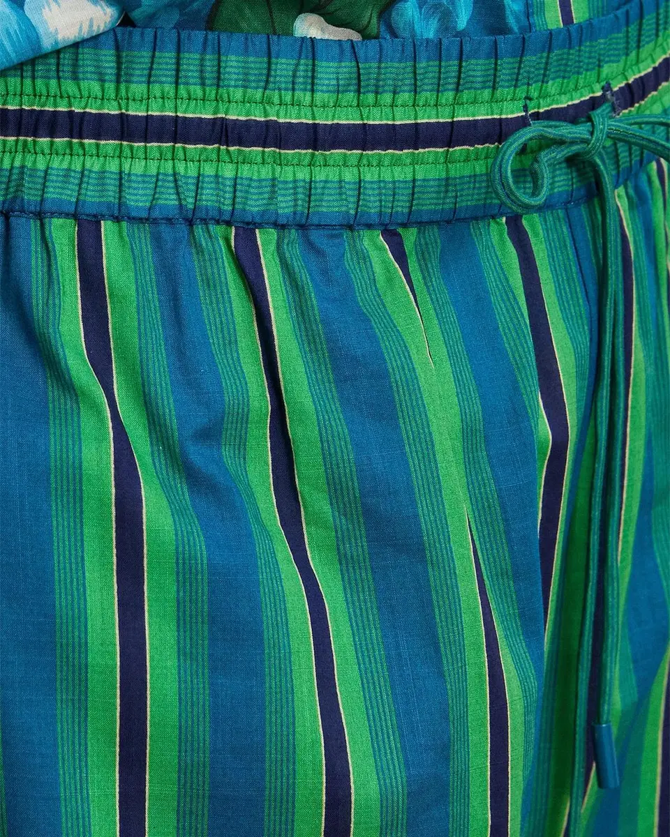 ALÉMAIS Margo Striped Floral Cuffed Pants | Thumbnail 5 ALÉMAIS Margo Striped Floral Cuffed Pants | Thumbnail 5