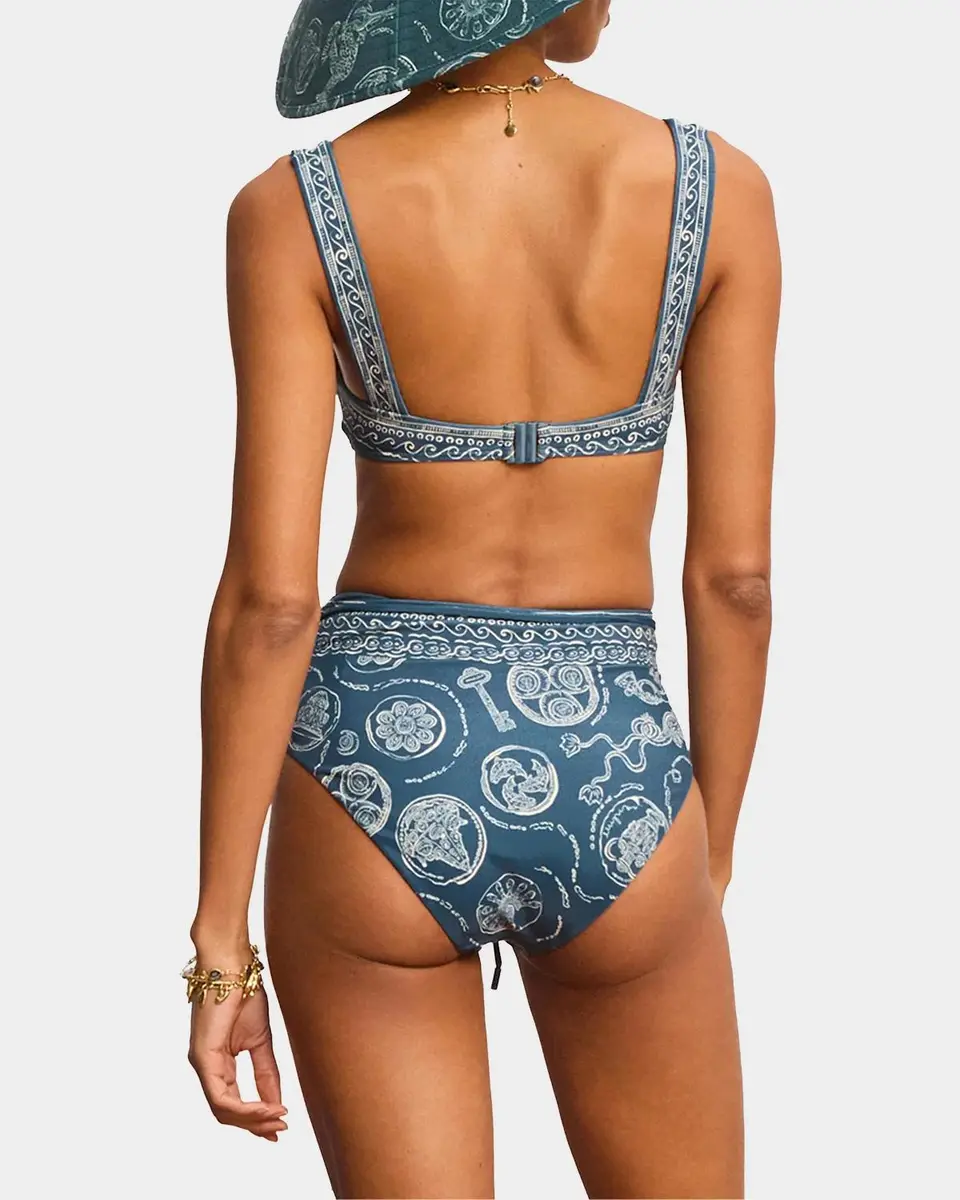 ALÉMAIS Lucky Square-Neck Bikini Top | Thumbnail 3 ALÉMAIS Lucky Square-Neck Bikini Top | Thumbnail 3