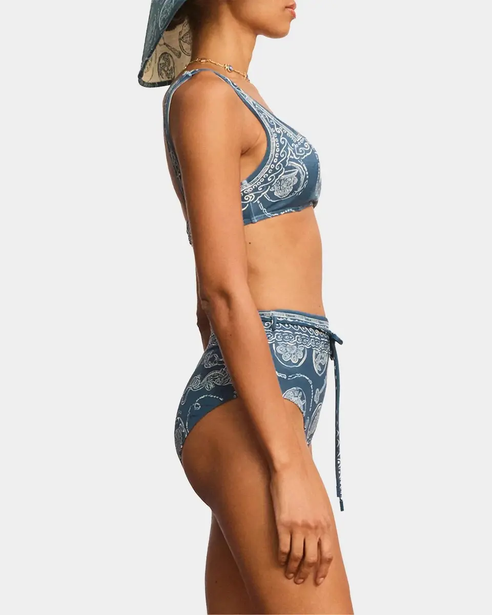 ALÉMAIS Lucky Square-Neck Bikini Top | Thumbnail 6 ALÉMAIS Lucky Square-Neck Bikini Top | Thumbnail 6