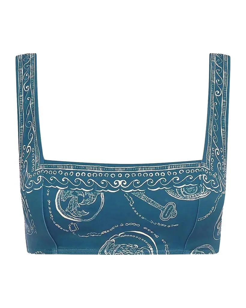 Lucky Square-Neck Bikini Top Lucky Square-Neck Bikini Top