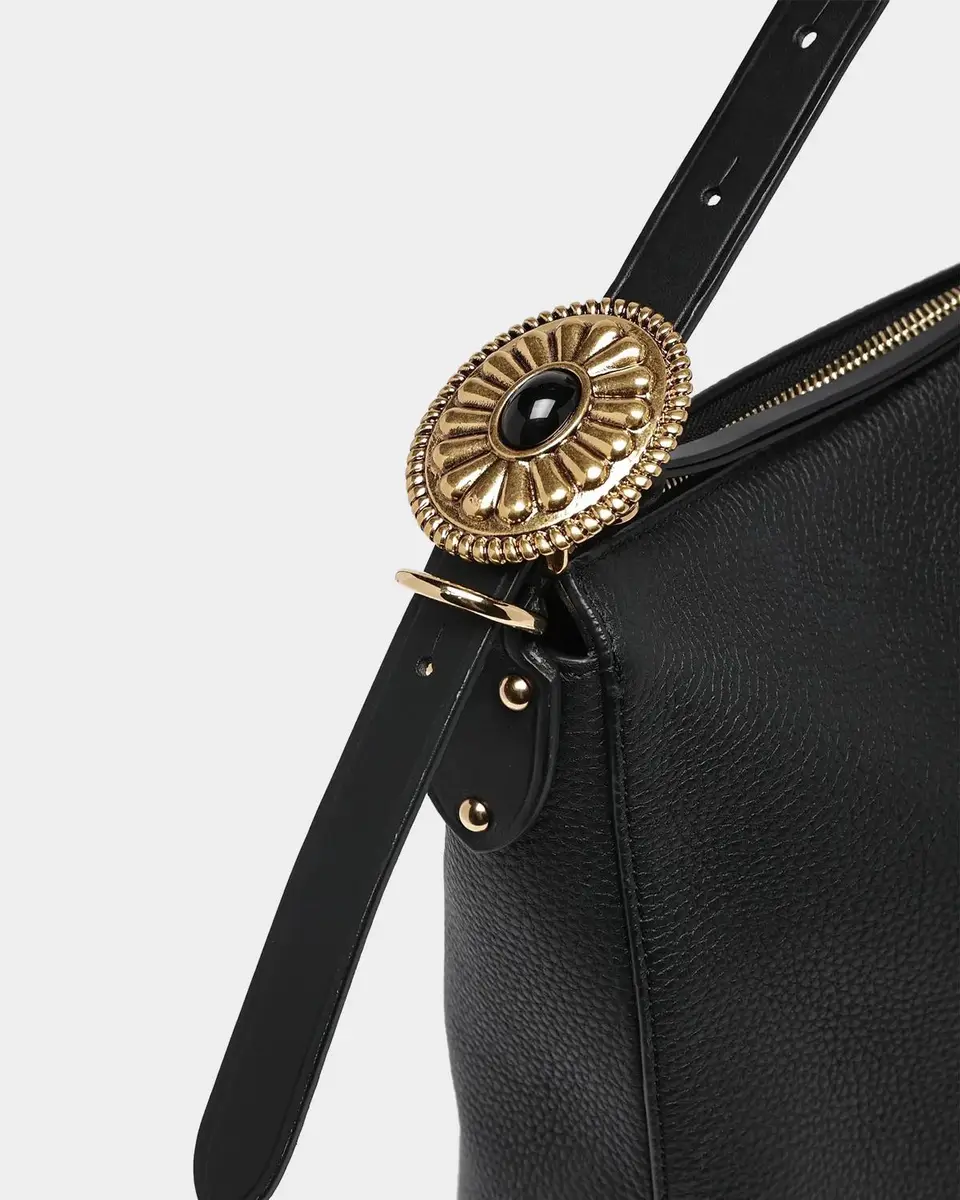 Etro Large Tumbled Leather Hobo Shoulder Bag | Thumbnail 6 Etro Large Tumbled Leather Hobo Shoulder Bag | Thumbnail 6