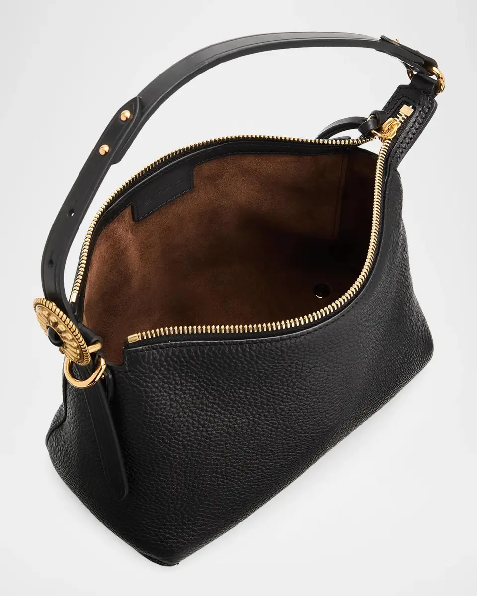 Etro Buckle-Embellished Leather Top-Handle Bag | Thumbnail 4 Etro Buckle-Embellished Leather Top-Handle Bag | Thumbnail 4
