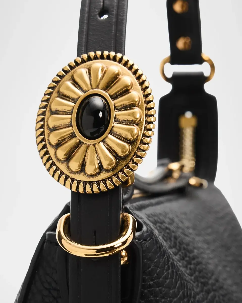 Etro Buckle-Embellished Leather Top-Handle Bag | Thumbnail 6 Etro Buckle-Embellished Leather Top-Handle Bag | Thumbnail 6
