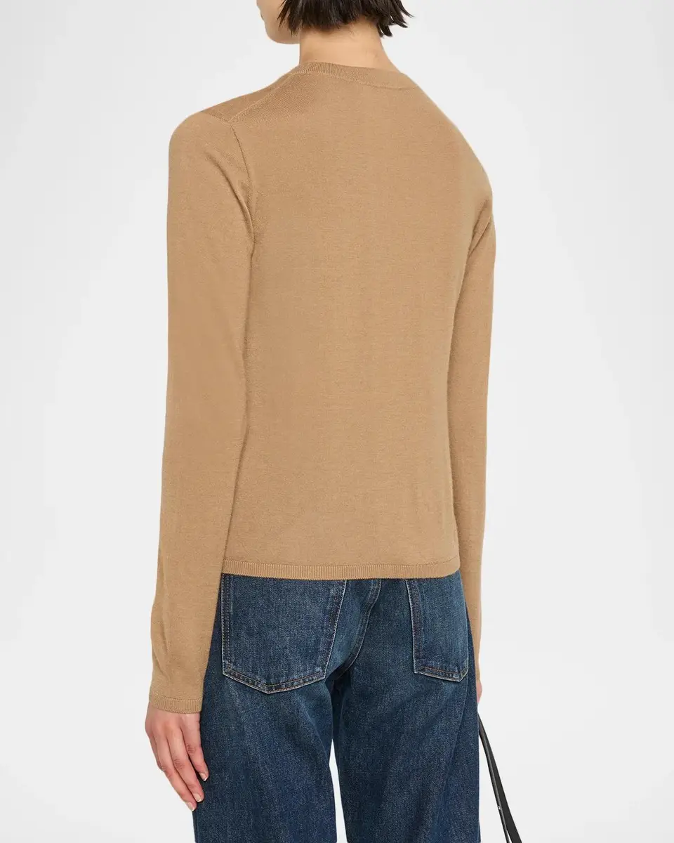 Max Mara Cashmere Crewneck Sweater | Thumbnail 3 Max Mara Cashmere Crewneck Sweater | Thumbnail 3