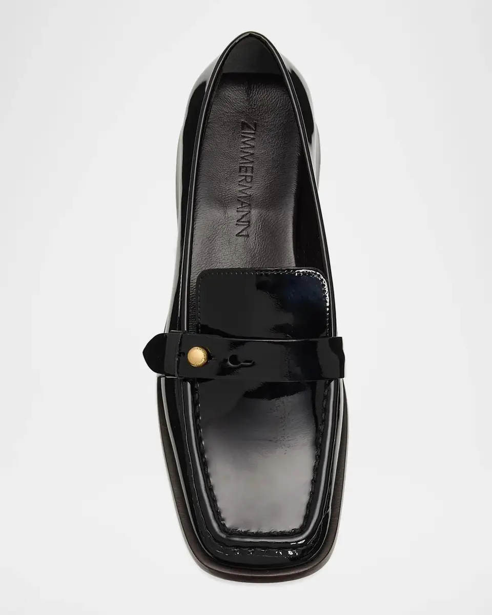 Zimmermann Astor 30MM Patent Leather Loafers | Thumbnail 4 Zimmermann Astor 30MM Patent Leather Loafers | Thumbnail 4