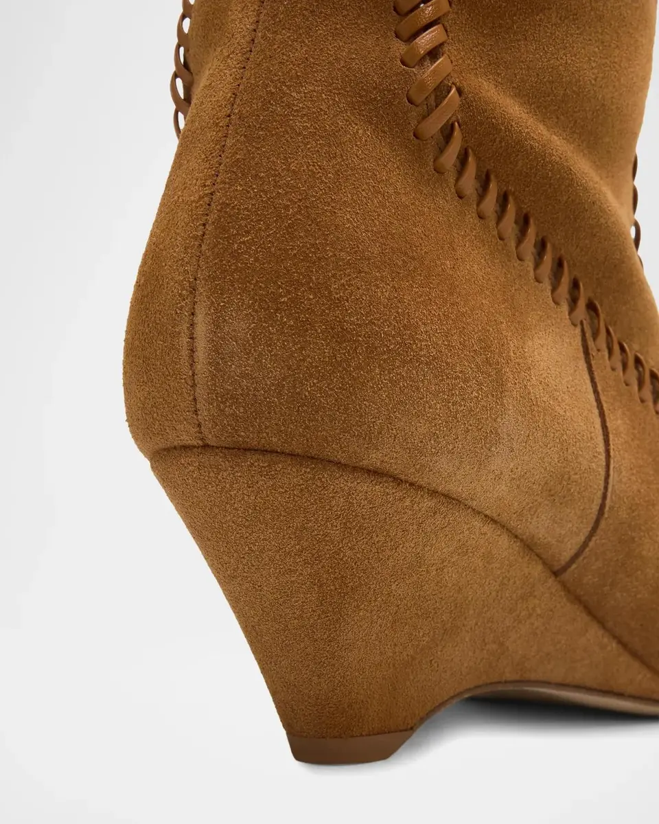 Cinq à Sept Resort Marta 60MM Whipstitched Suede Boots | Thumbnail 3 Cinq à Sept Resort Marta 60MM Whipstitched Suede Boots | Thumbnail 3