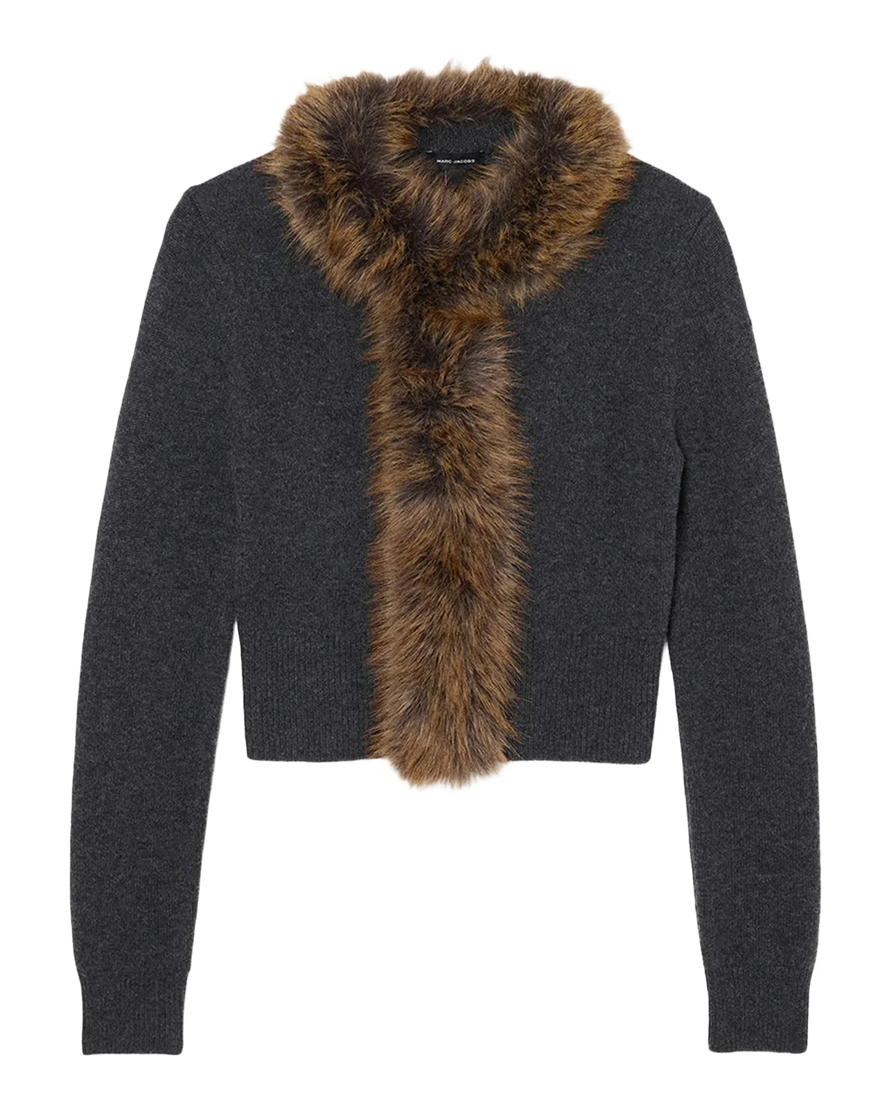 Marc Jacobs Faux Fur Lined Cardigan