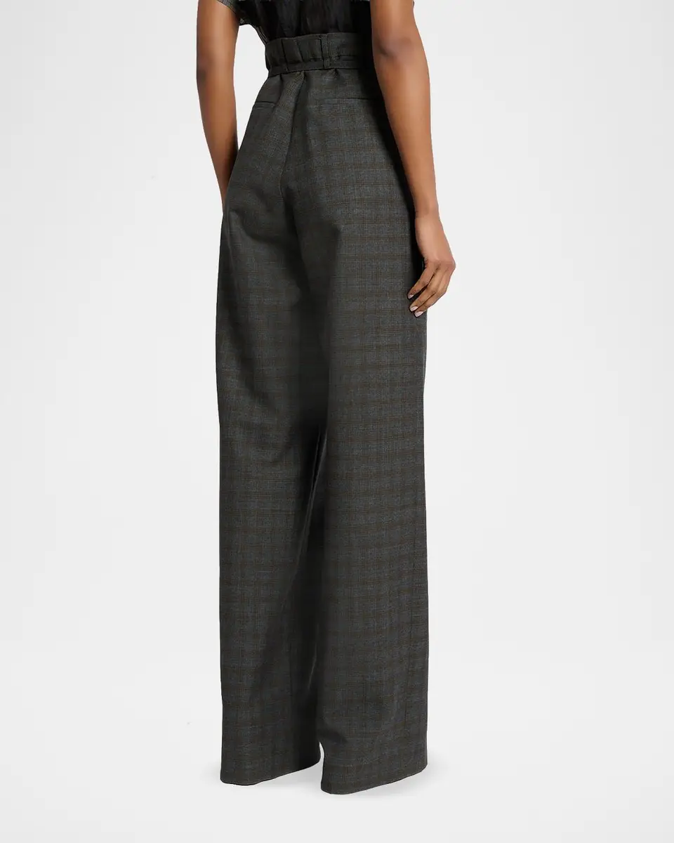 Dries Van Noten Peacha 426 Plaid Wool Pants | Thumbnail 3 Dries Van Noten Peacha 426 Plaid Wool Pants | Thumbnail 3