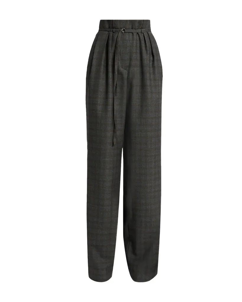 Peacha 426 Plaid Wool Pants