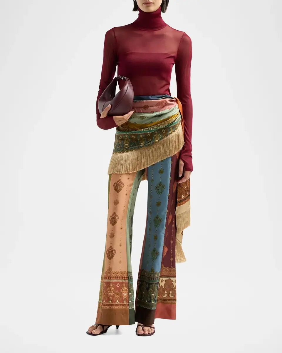 Zimmermann Valiant Fringed Flare Pants | Thumbnail 2