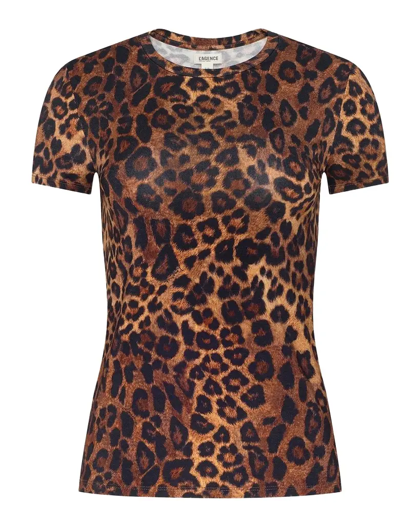Ressi Leopard-Print T-Shirt Ressi Leopard-Print T-Shirt