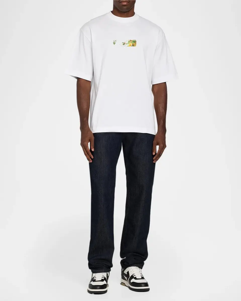 Off-White Men's Spices Arrow Skate Crewneck T-Shirt | Thumbnail 2 Off-White Men's Spices Arrow Skate Crewneck T-Shirt | Thumbnail 2