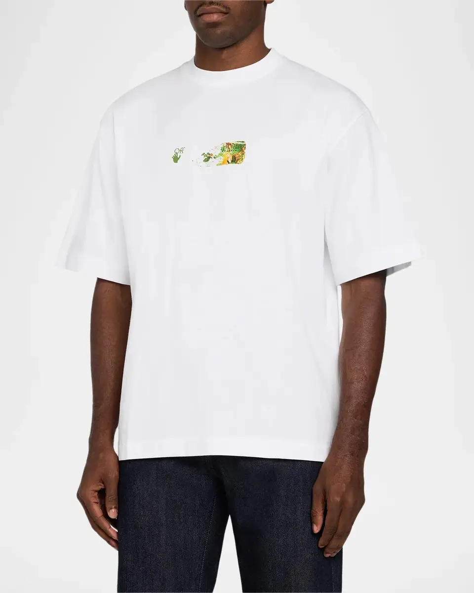 Off-White Men's Spices Arrow Skate Crewneck T-Shirt | Thumbnail 4 Off-White Men's Spices Arrow Skate Crewneck T-Shirt | Thumbnail 4