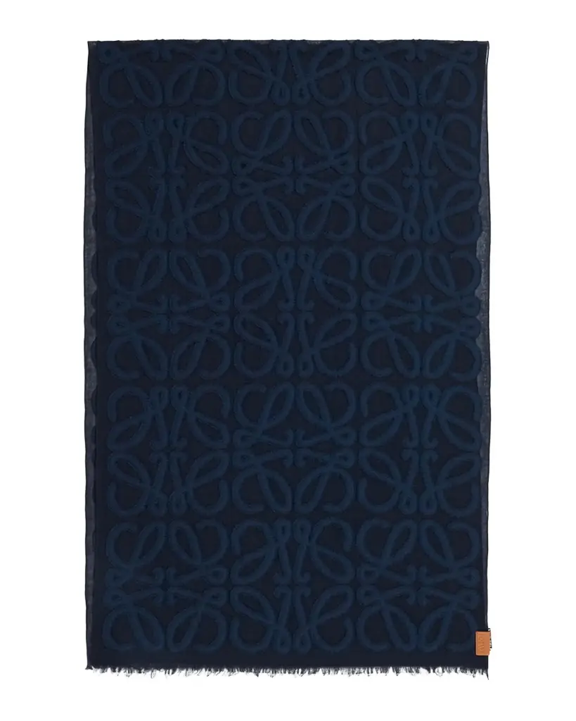 Anagram Wool, Silk and Cotton Scarf