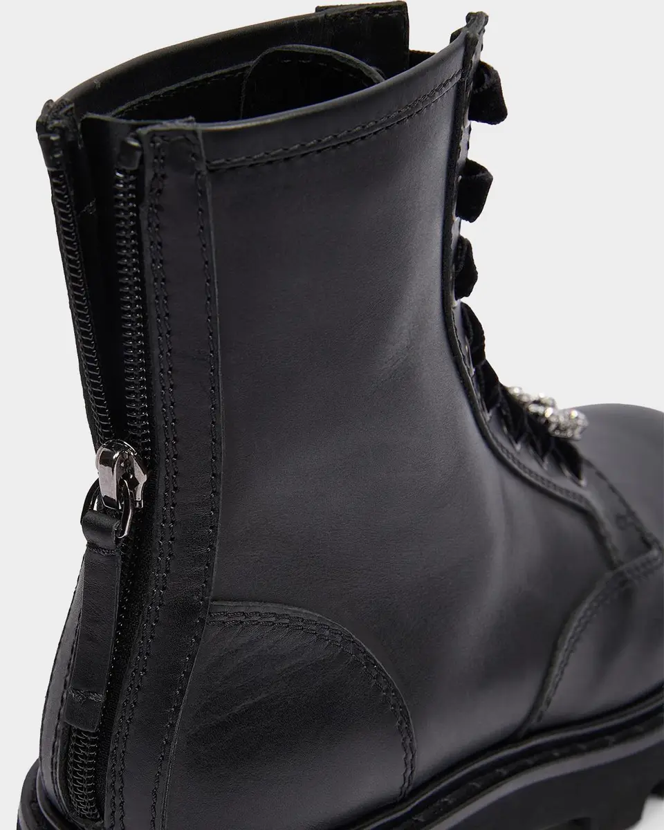 Roger Vivier Viv Rangers Truck Charms 20MM Leather Booties | Thumbnail 5 Roger Vivier Viv Rangers Truck Charms 20MM Leather Booties | Thumbnail 5